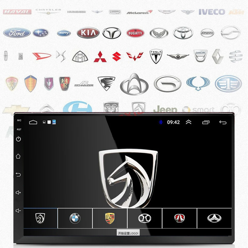 Автомагнитола 2 din мультимедийный видеоплеер на Android 11 с GPS для Toyota Volkswagen Hyundai киа