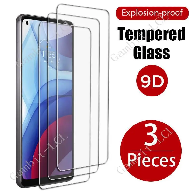 

3PCS For Motorola Moto G Power (2021) Tempered Glass Protective ON MotoGPower GPower 2021 6.6" Screen Protector Cover Film