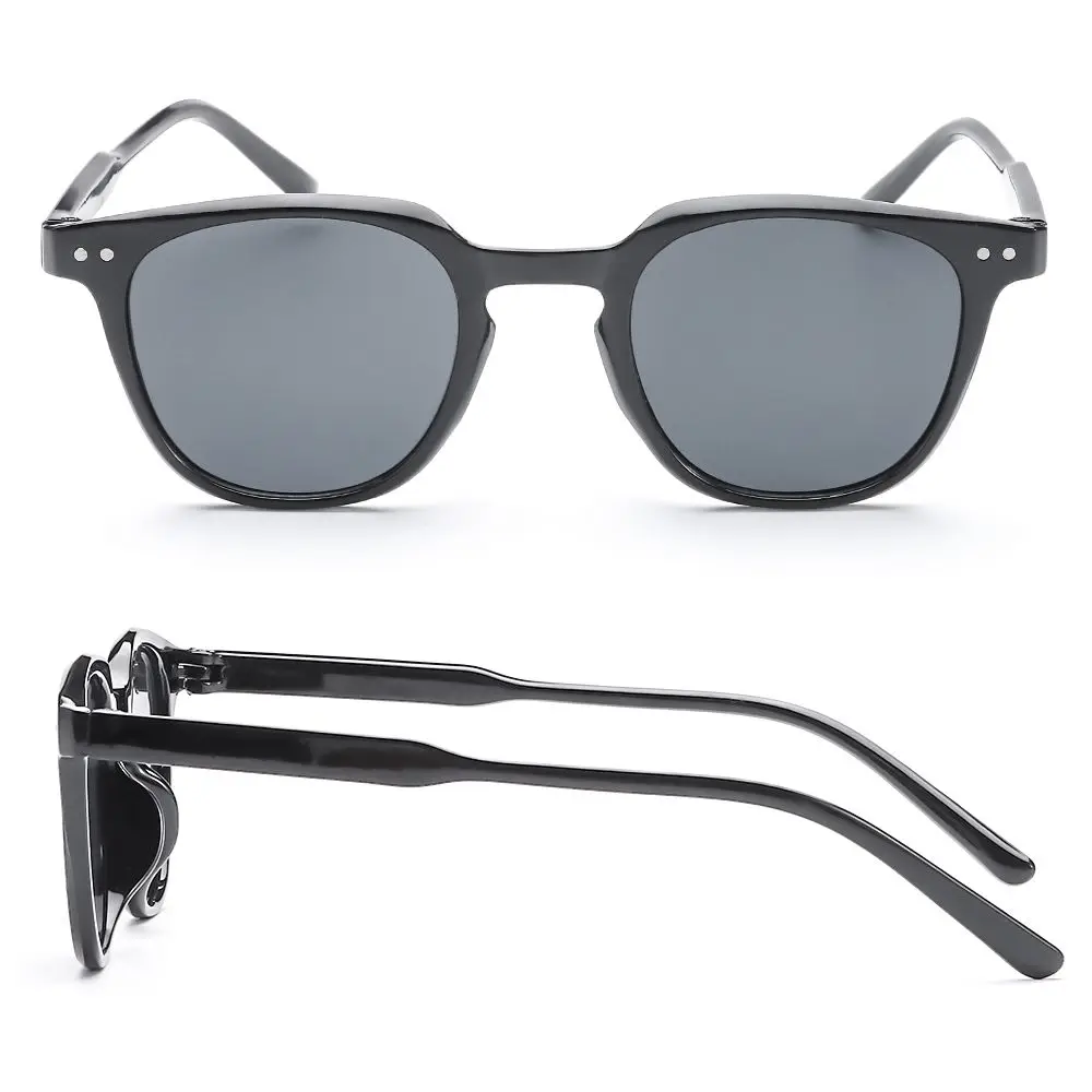 Солнцезащитные очки Мужские в ретро стиле винтажные большие квадратные с