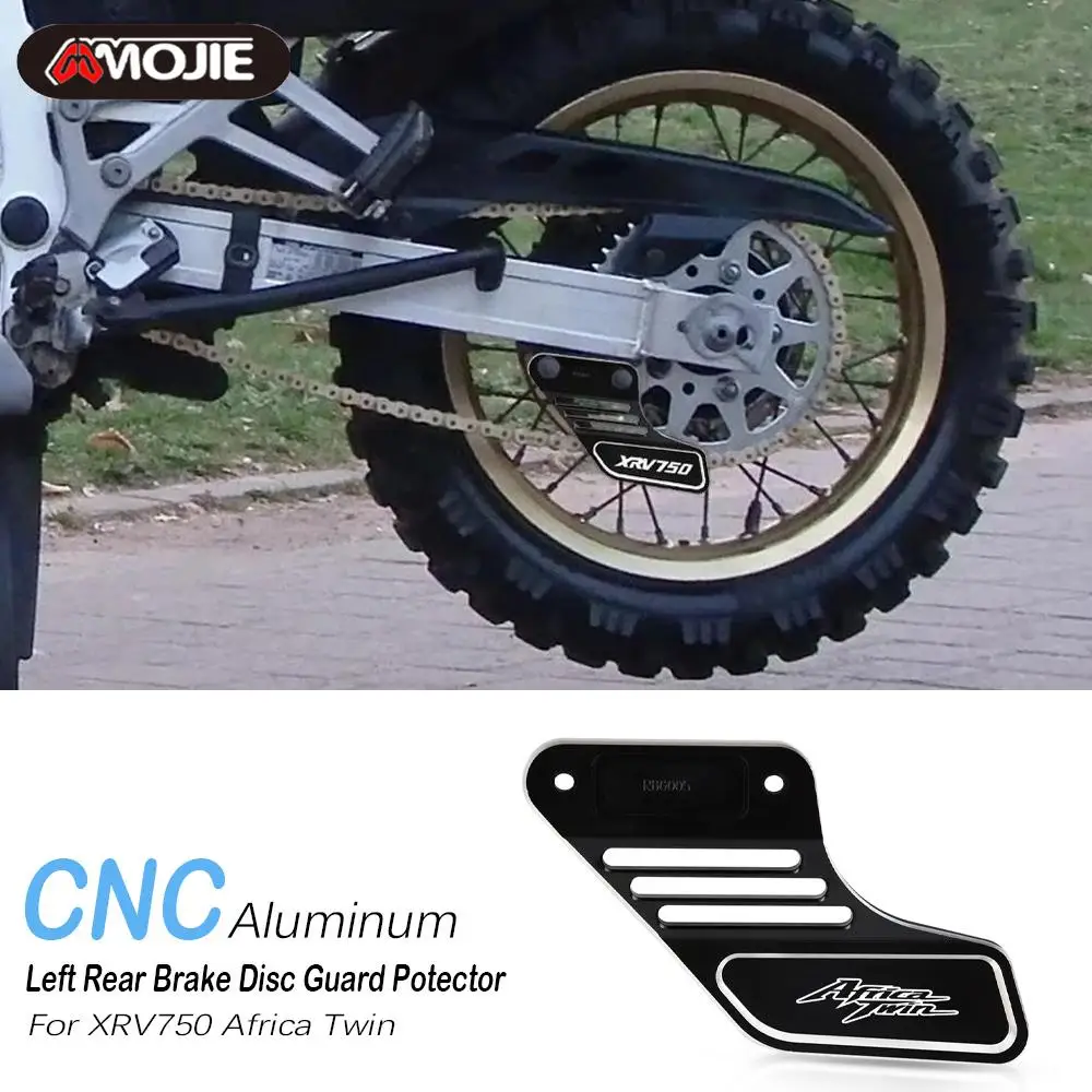 

FOR Honda XRV750 XRV 750 XRV750 AfricaTwin Africa Twin Motorcycle Aluminum Rear Brake Disc Guard Potector Parts Accessories