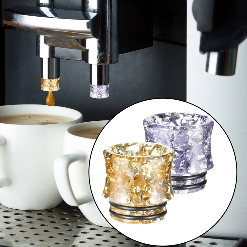 Замена коннектора Resin 810 Diamonds типа Waist для моделей Ice Maker Coffee Mod Machine подходит для баков Tfv8 и Tfv12.