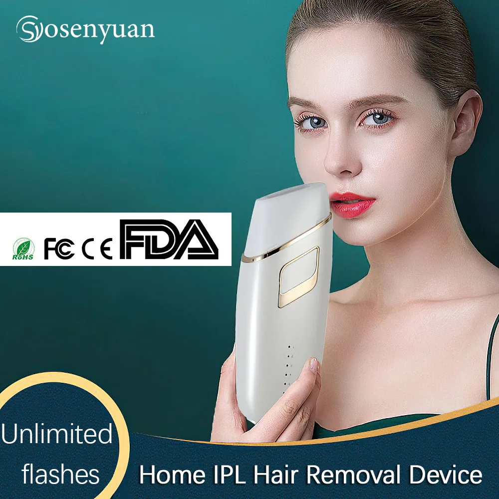 Osenyuan Permanent Crystal Hair Remover Safe Laser Hair Removal Machine For Body Professional IPL Original Laser Epilator Women enlarge