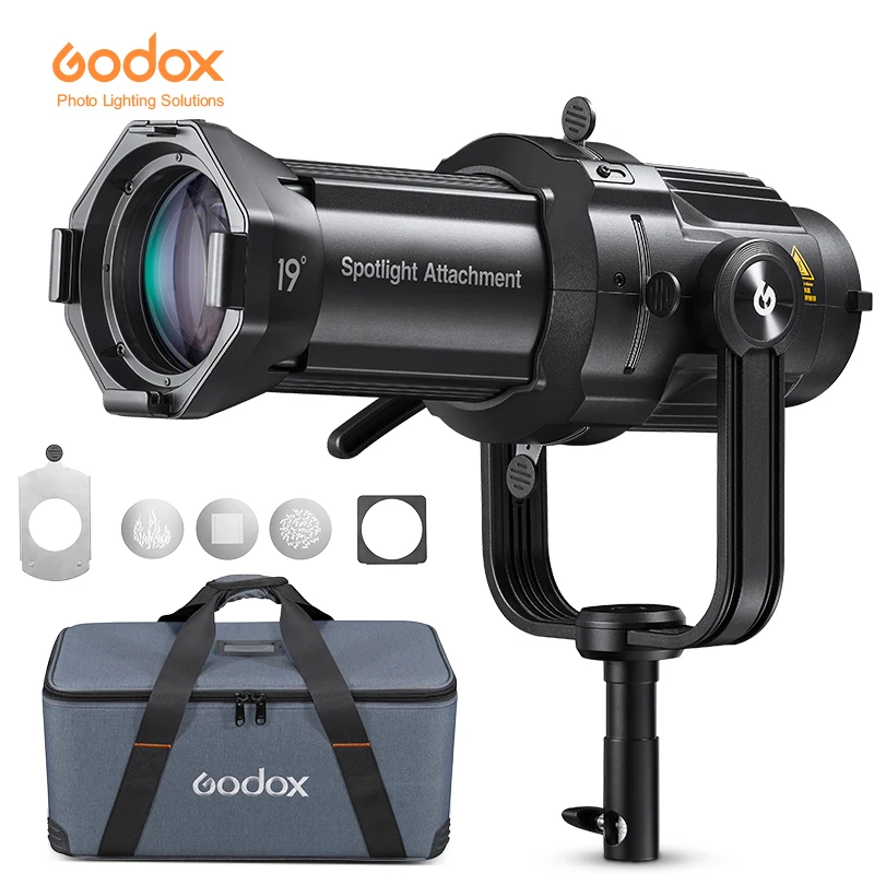 

Godox VSA-19K VSA-26K VSA-36K Spotlight Attachment Conical Snoot Optical Condenser With Bowens Mount For VL300 SL150II LED Light