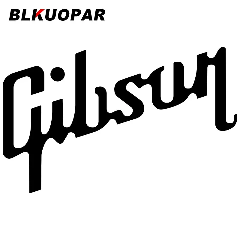 

BLKUOPAR для Gibson, США, гитара, автомобильные Стикеры, модная модель, высечка, мотоцикл, багажник, Декор, автомобильные товары, сделай сам