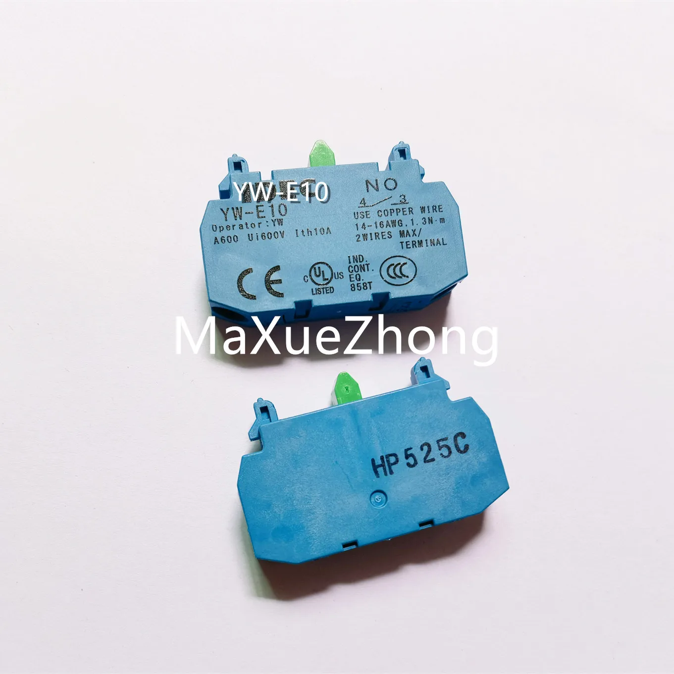 

Оригинальные новые 100% YW Серии вспомогательных контактов часто открывают Переключатель NO blue YW-E10