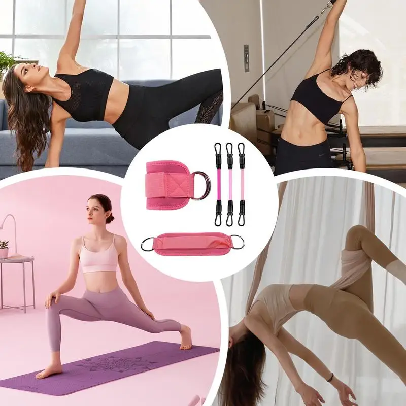 Ремни на щиколотке для женщин ремни упражнений ноги эспандеры ленты ног и ягодиц