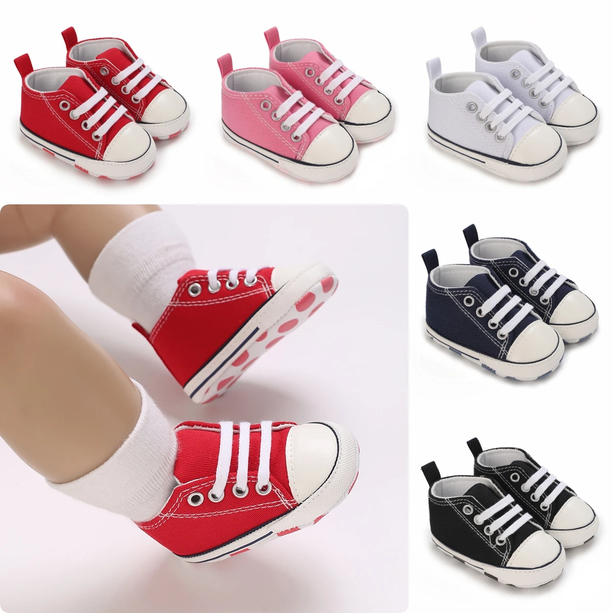 Детская Обувь Для Первых Шагов 2023 Хлопковые Кроссовки Унисекс На Мягкой Подошве