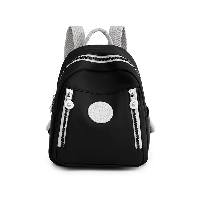 

Waterproof Students Nylon Backpack for Women Multi Pocket Travel Ruckpack Female School Bag Teenage Girls Back To