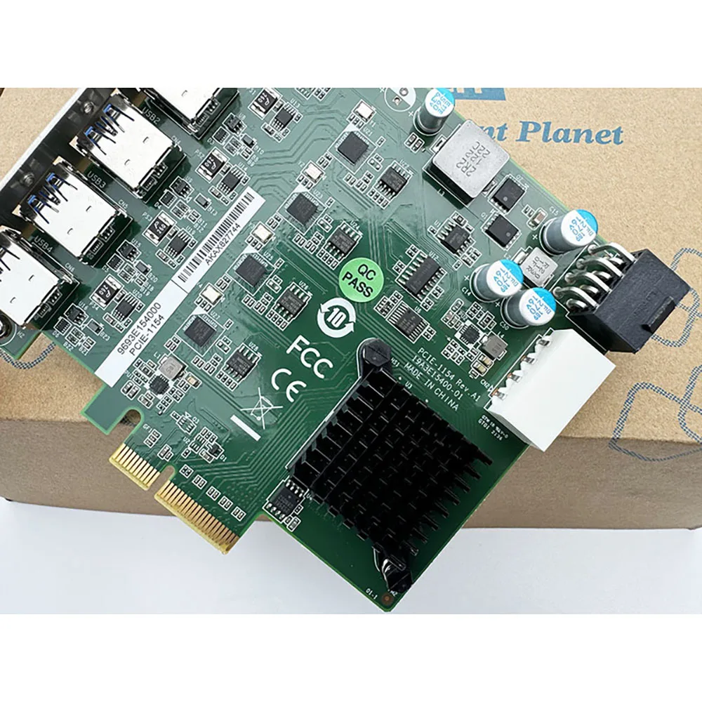 Фото Для Advantech PCI-1154 промышленная 4-портовая карта сбора изображения USB3.0 карта промышленной камеры карта визуального контроля №3