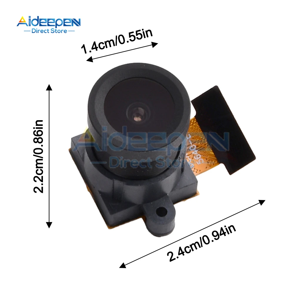 Модуль камеры OV5640 21 мм для ESP32-CAM модуль 5 миллионов пикселей 65 100 130 градусов 24