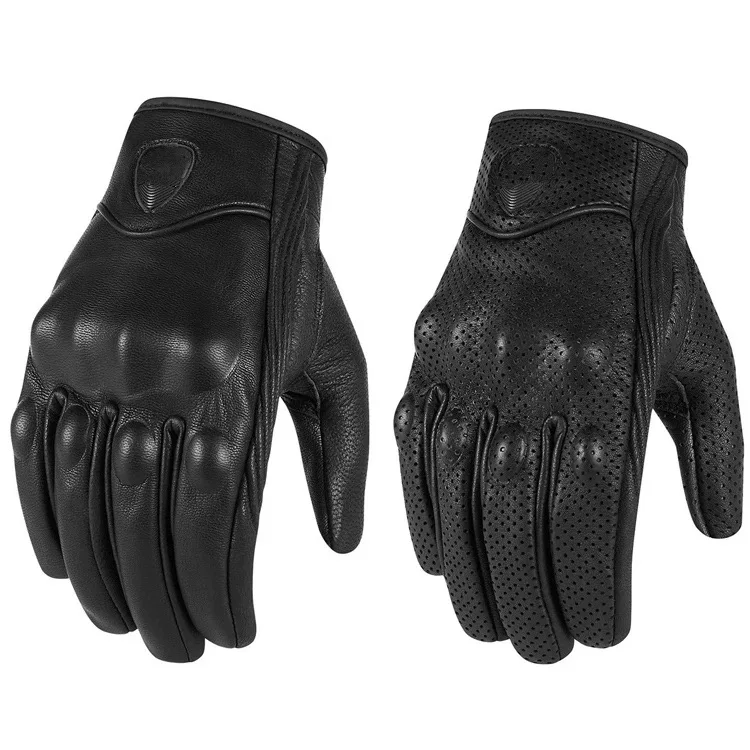 

Motorcycle Gloves Riding Gloves Anti-slip Sports Touch Screen Breathable Sports Retro Gloves
