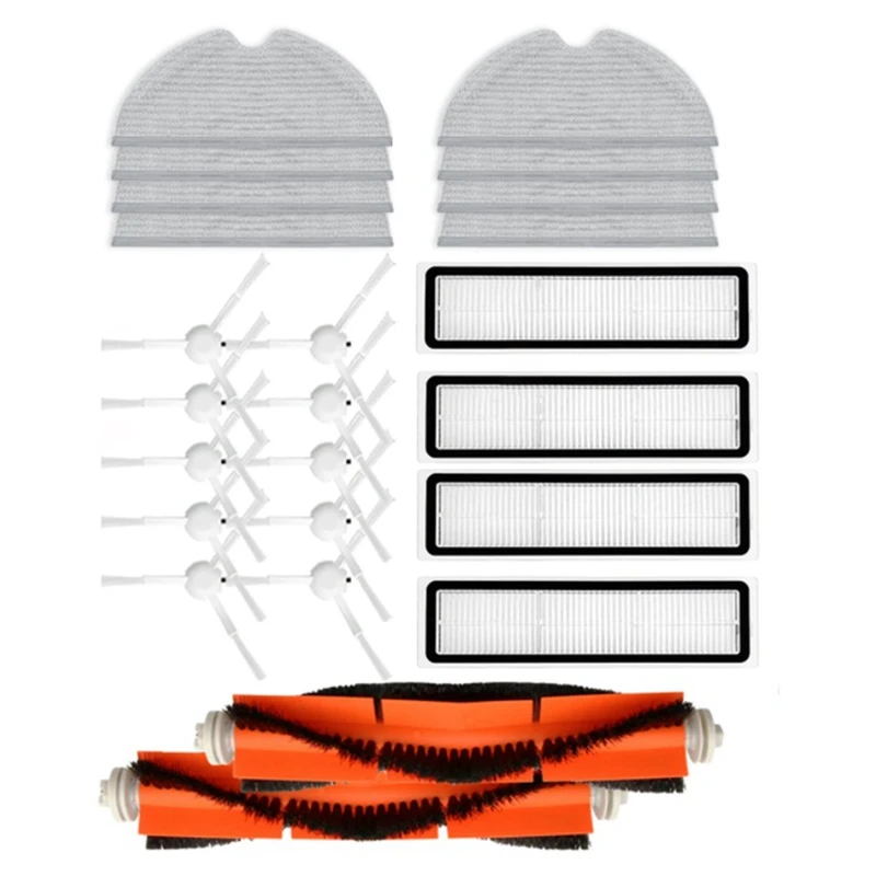 

Для Xiaomi Dreame D9 Max L10 Pro найти робота LDS Вакуумный Швабра Finder Mova L600 основная боковая щетка Hepa фильтр Швабра Ткань