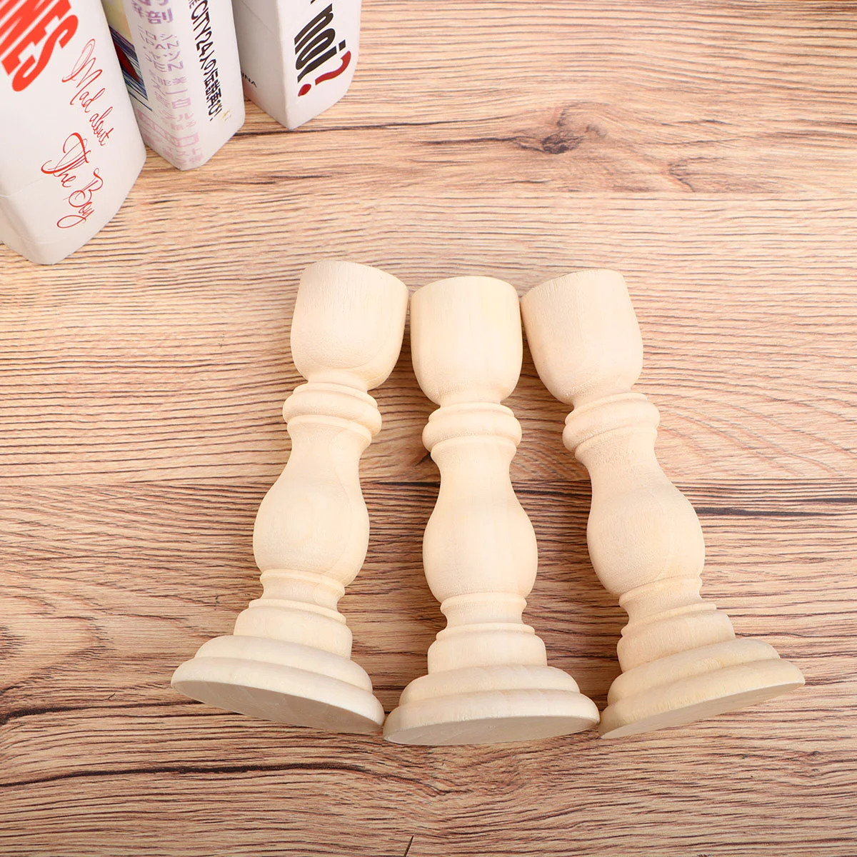 

3pcs Creative Stands Table Decorations Gift Candlestand Wax Holder Candlestick for Party Shop Store