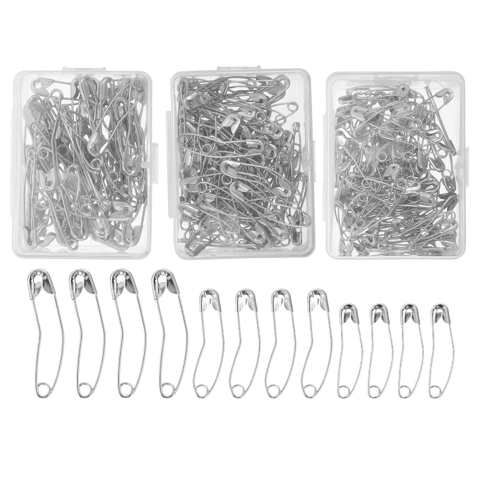 

Safety Pin Curved Quilting Sewing Basting Metal Clothes Steel Stainless Bending Numbered Assorted Cushions Crafts Fabric Diaper