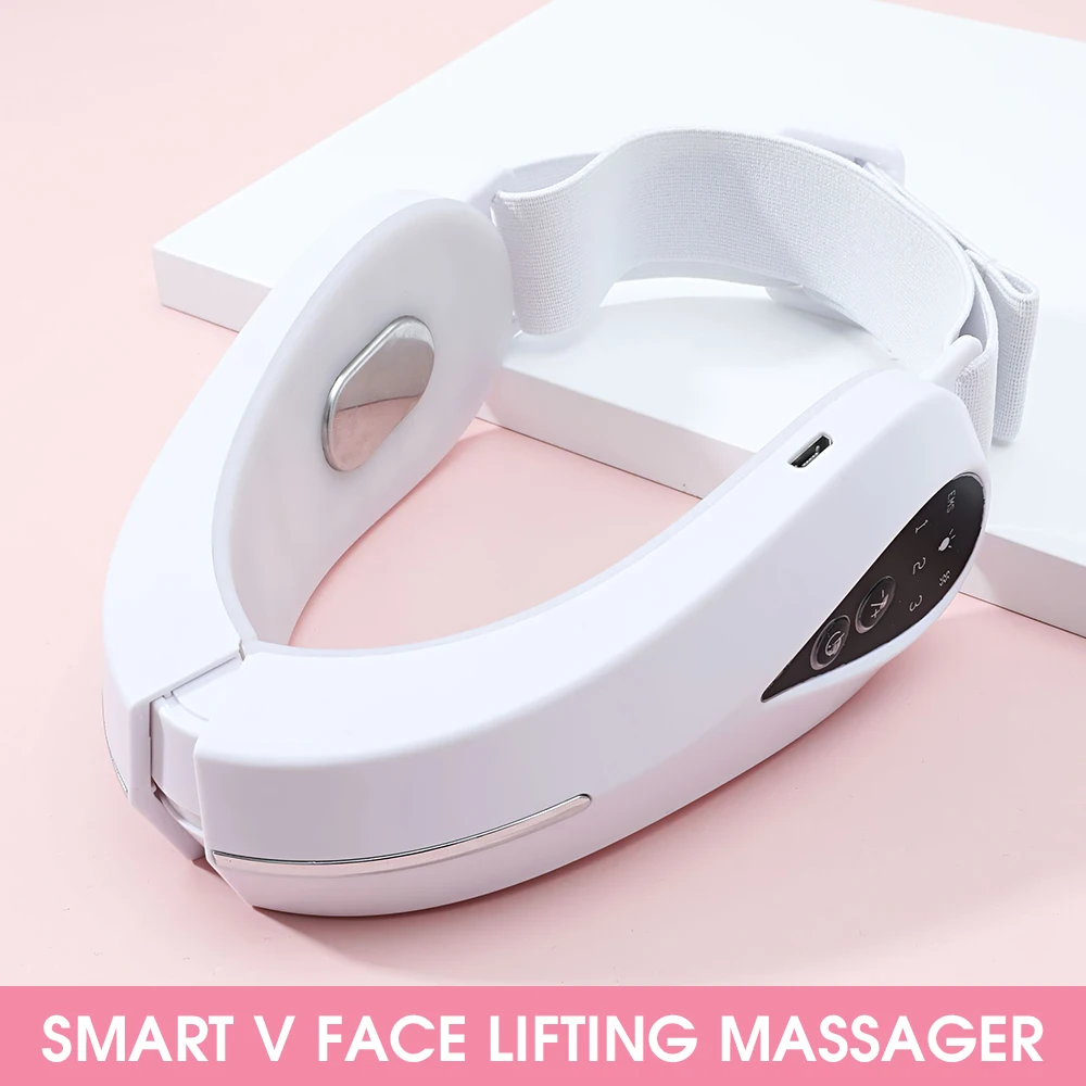 

DIOZO Protable Facial Lifting Device LED Photon Therapy Facial Slimming Vibration Massager Double Chin V-shaped Cheek Lift Face