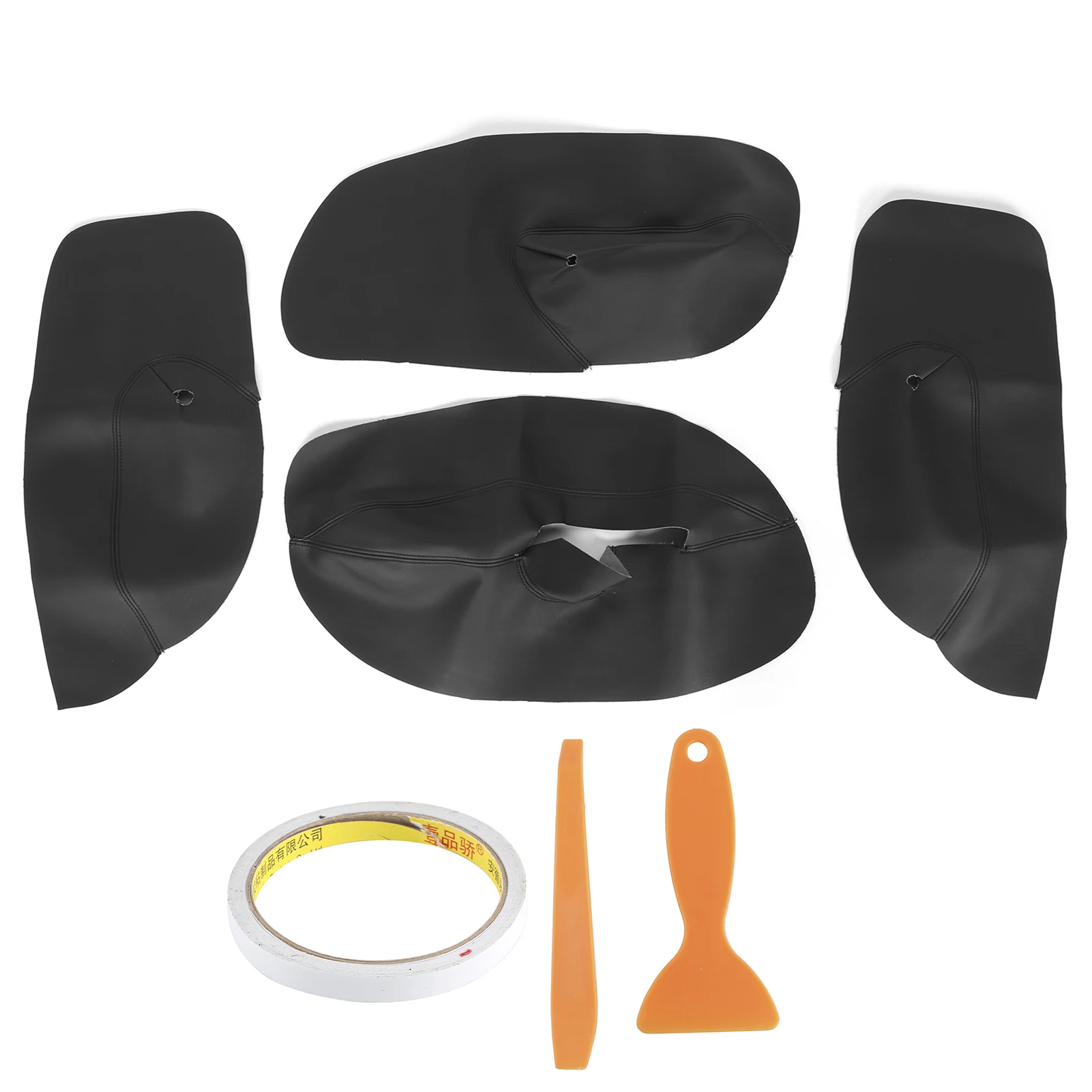 

Накладка на подлокотник двери автомобиля, наклейка с отделкой из микрофибры для 4-дверных моделей MK4/Bora 1998 ‑ 2006