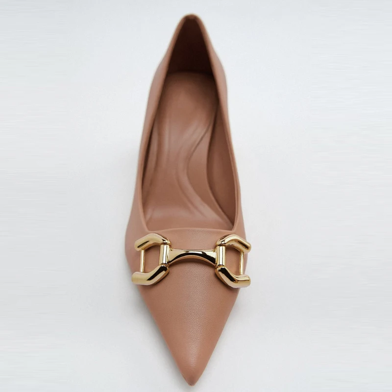 Women Chunky High Heels Elegant Modern Office Shoes Summer Woman Pumps Designer Luxury  Ladies Sexy Cool Banquet  41