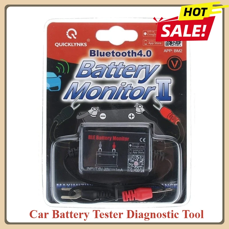BM2 Bluetooth 4 0 12 В автомобильный аккумулятор монитор устройство тестер