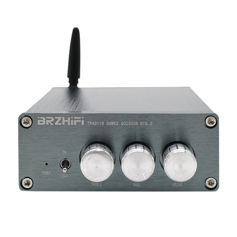 

Цифровой стерео усилитель уровня HIFI 2,0 TPA3116 50WX2 100WX2 Bluetooth 5,0