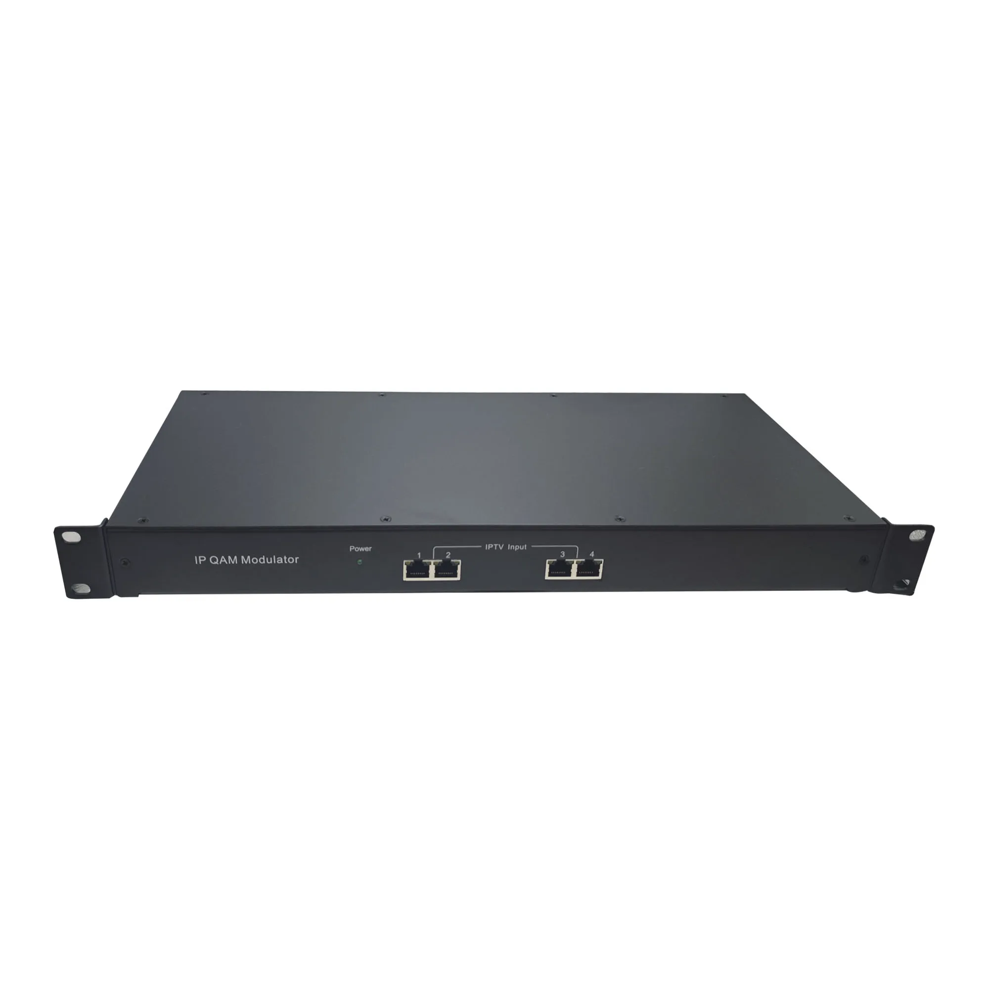 Фото 4-канальный радиочастотный модулятор IP-DVB-T DVB-C, цифровой ТВ, зашифрованный кабель-модулятор, фронтальное оборудование, USB-RF IP-RF №1