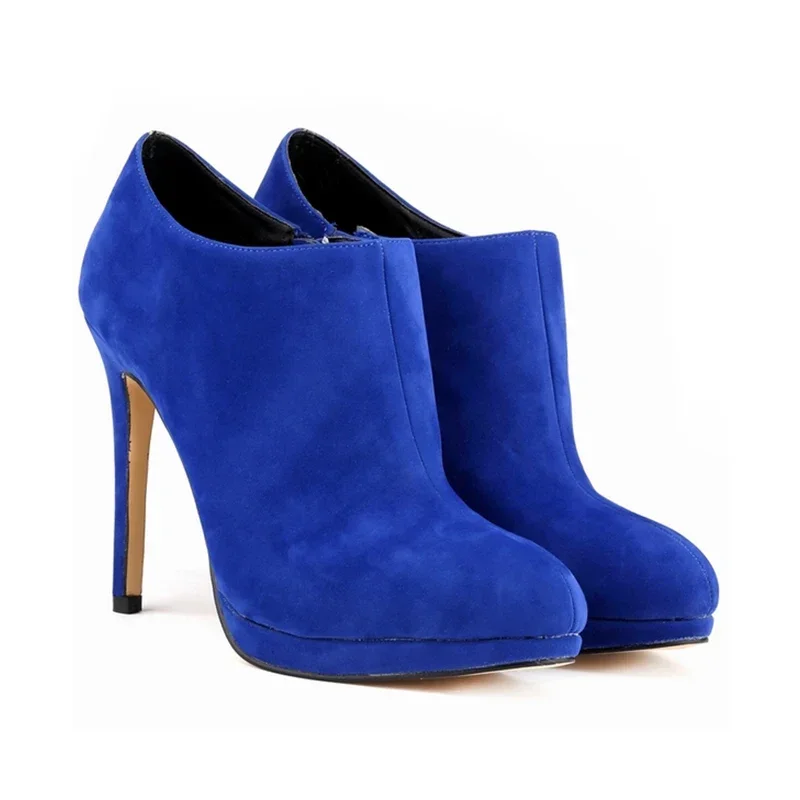Женские ботильоны на шпильке соблазнительные туфли-лодочки сезон осень-зима