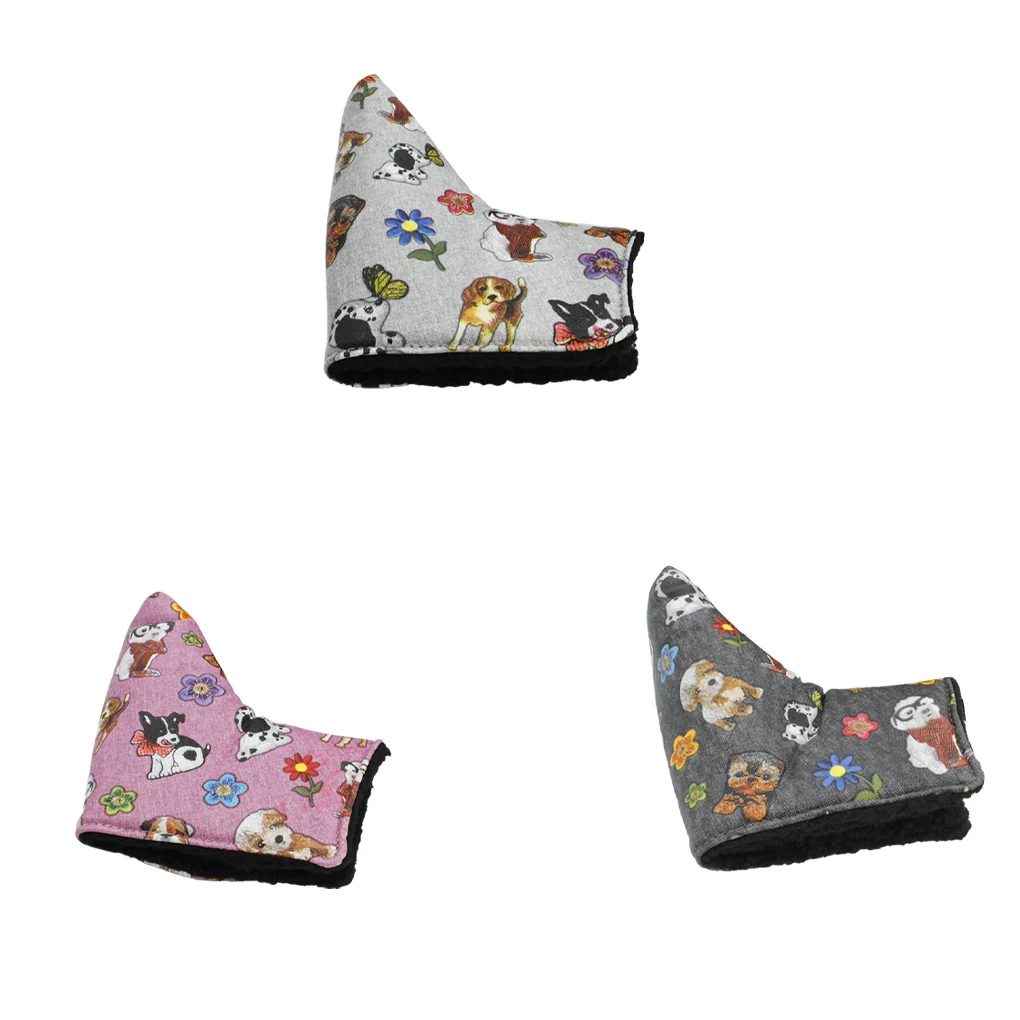 

Golf Putter Head Cover Thickened Headcover Portable Protector Replacement Part Presents Covers Sporting Accessories Black