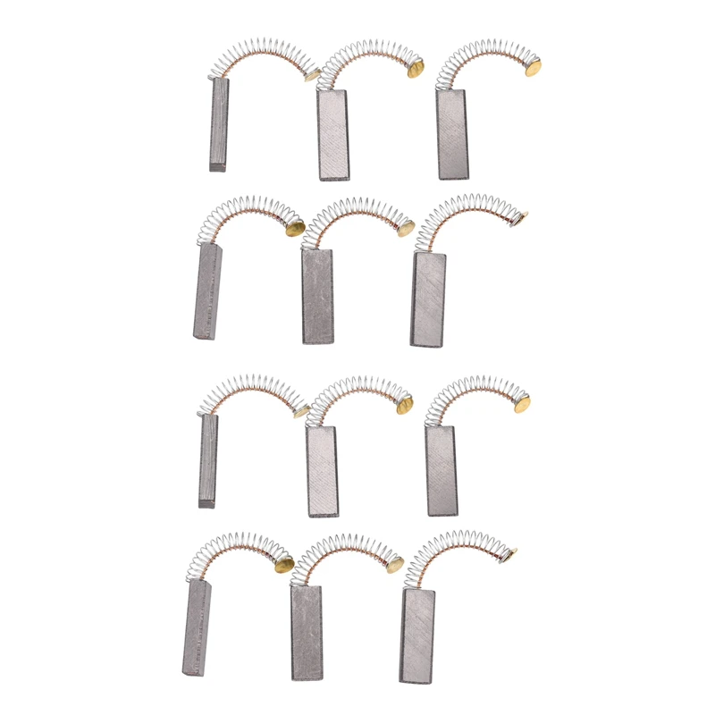 

Hot 12Pcs Electric Drill 32Mm X 11Mm X 6Mm Motor Carbon Brushes Spare Part
