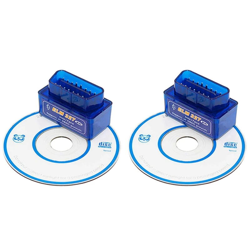 2 шт. автомобильный диагностический мини-сканер Obd V1.5
