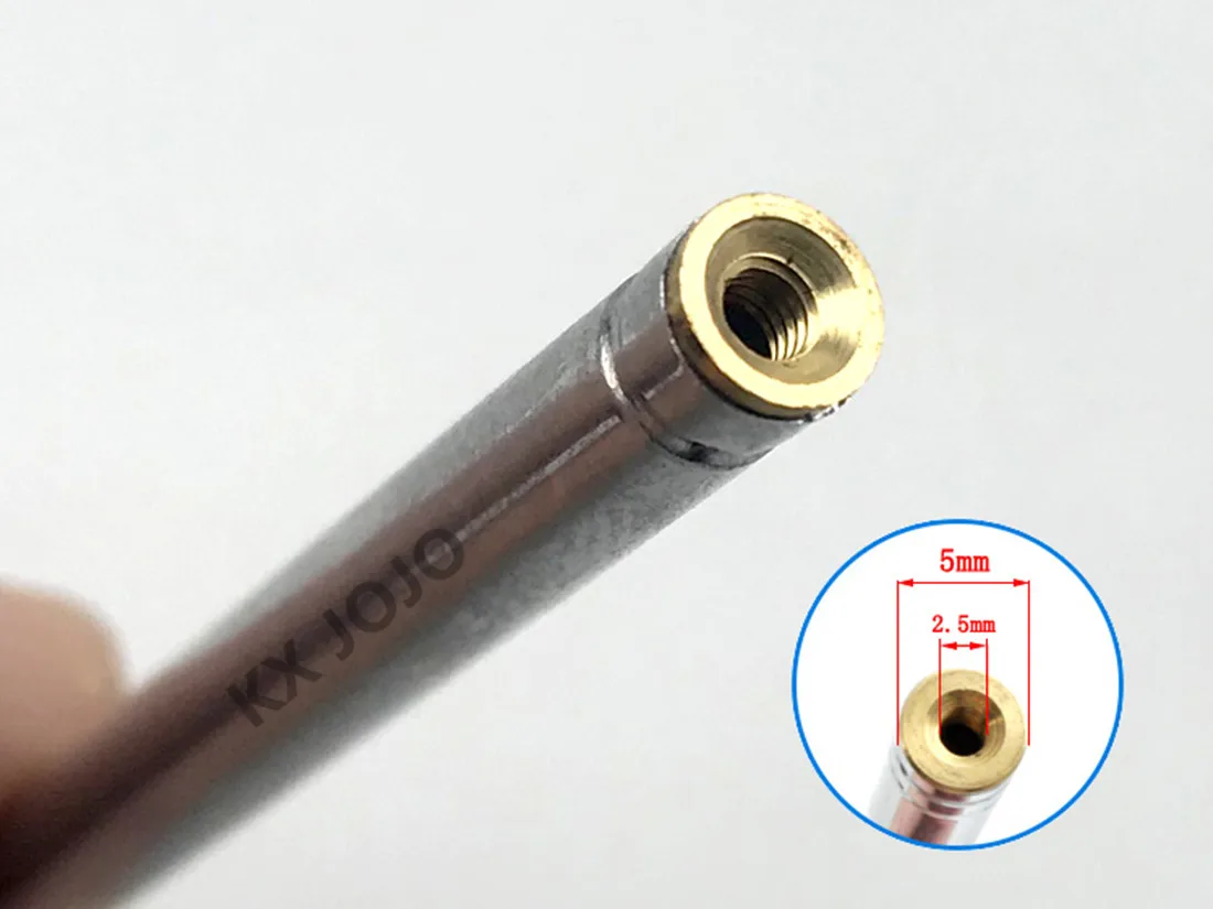 

Telescopic Antenna 5 Sections Inner Pin Connector M2.5 for FM Radio Remote Control Aerial Total 1pc
