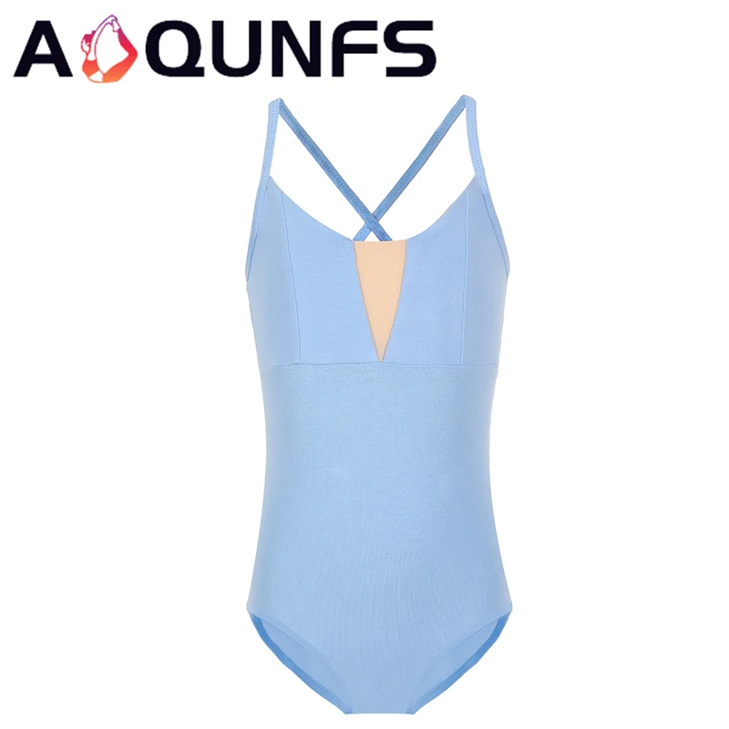 

AOQUNFS Ballet Leotard for Girls Kids Dance Outfit Costumes Gymnastics Dancewear Sleeveless Dancing Wear for Women Swan Lake