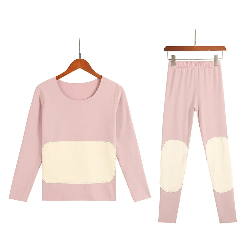 

Qiuyi long trousers men'shigh-necked women's thickening thermalmiddle-aged and electric thermal