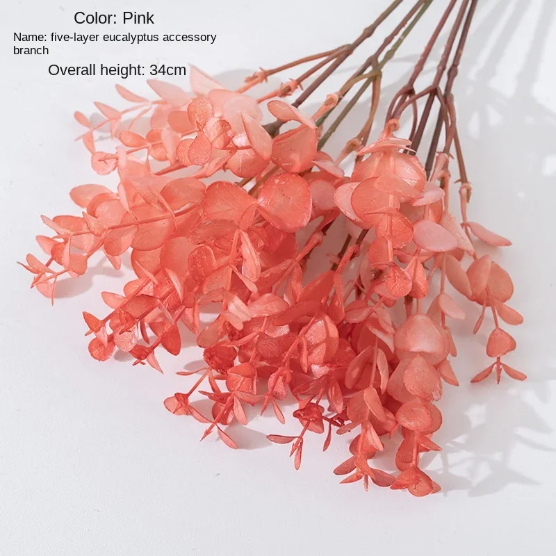 Искусственные розы из шелка, набор из 6 штук