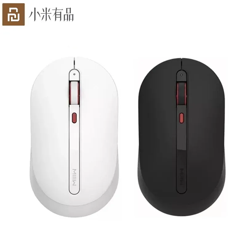 

xiaomi Youpin Miiiw Wireless Mute Mouse 800/1200/1600DPI Multi-speed DPI Mute Button 2.4GHz Wireless Receiver Silent Mouse Best