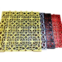 assembly interlocking cheapest eco friendly multicolor anti slip oil resistant floating 45453cm garage floor tiles
