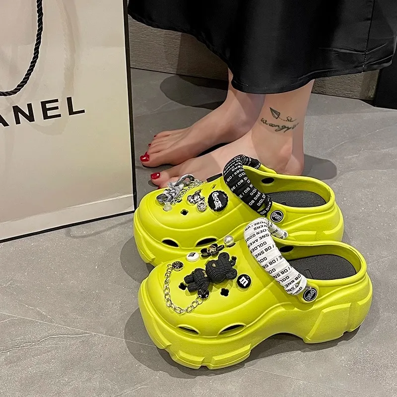 Женские летние тапочки без шнуровки