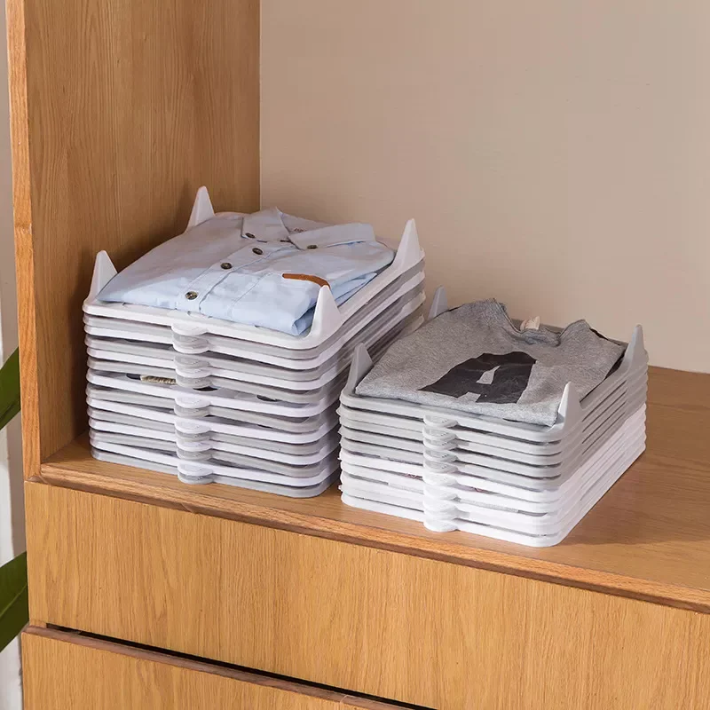 

2023NEW Size Creative TShirt Clothes Organizer Closet Storage Travel Clothes Organization System Folding Board Home Organizer To