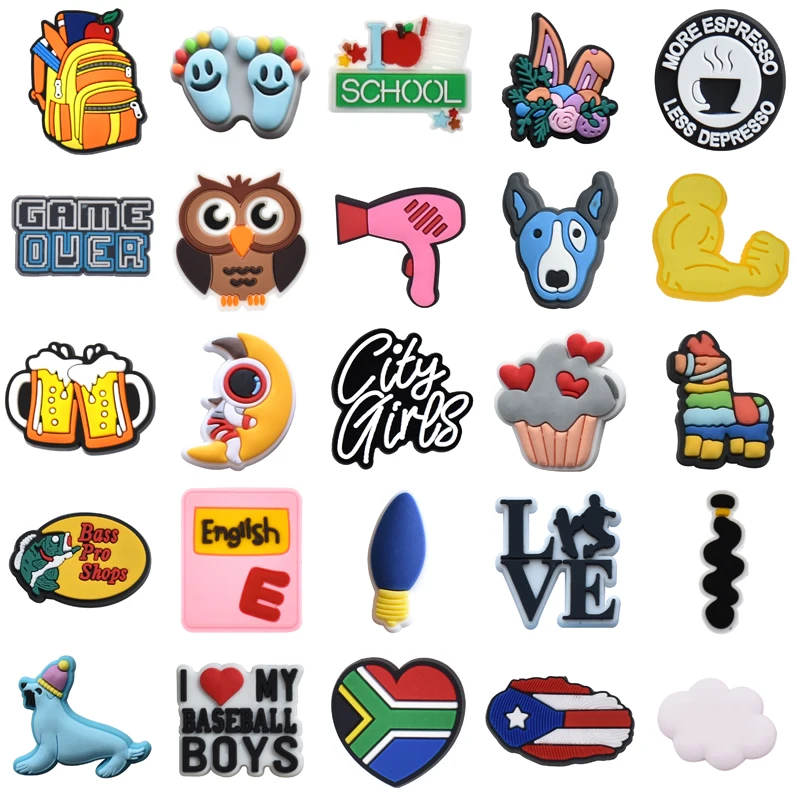 

Аксессуары для обуви, дизайнерские подвески для джинсов, обуви, Детские подвески для крокса, рождественские подарки, женские Украшения, горячие булавки для крокса, подвески, лето