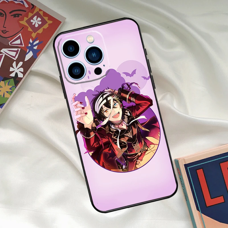 Mika Kagehira Ensemble Stars Phone Case For iPhone 13 12 11 Pro Max XS X XR 8 7 Plus SE 2020 Mini Back Cover | Мобильные телефоны и