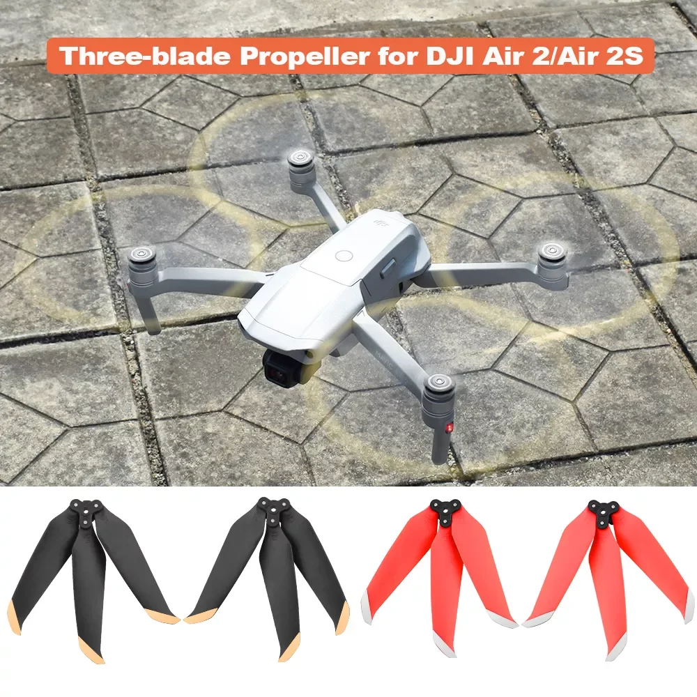 

Release Three-blade Propeller for DJI Air 2/Air 2S Drone Light Weight Props Blade Replacement Wing Fans Parts Accessories