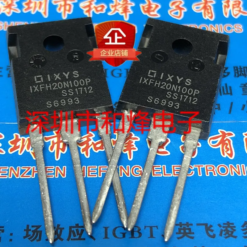 

5PCS-10PCS IXFH20N100P TO-247 1000V 20A NEW AND ORIGINAL ON STOCK
