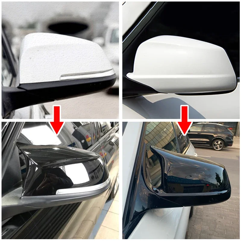 Крышка для зеркала заднего вида крыло боковое зеркало чехол подходит для Bmw 5 серии F10 F11 F18 Pre-LCI 2010-2013 производительные автомобильные аксессуары