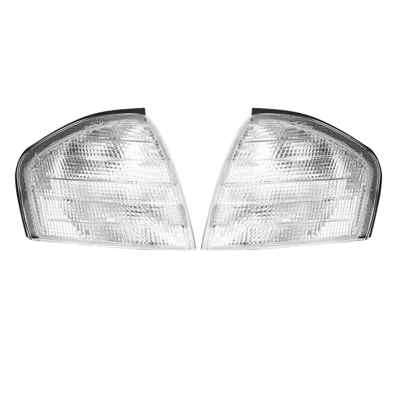 

for Mercedes Benz C Class W202 1994-2000 Pair Corner Lights Turn Signal Lamps 2028261143 2028261243