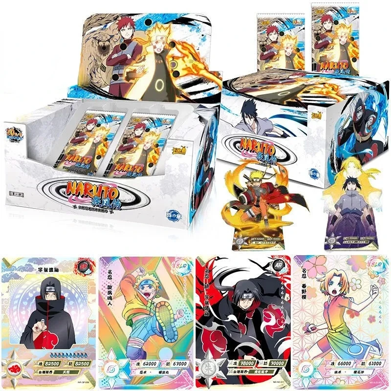 

Anime Original Naruto Cards Chapter Of The Array Box 1 Play SE Ninja World Collection Cards Toy For Children Christmas Gift