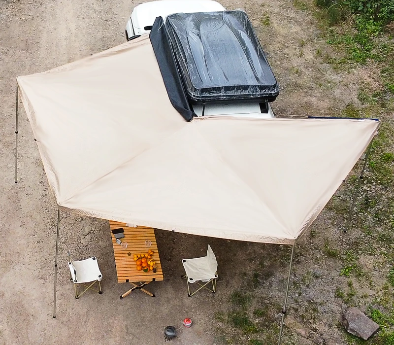 Рисунок 3 - Легко установить тент на крыше