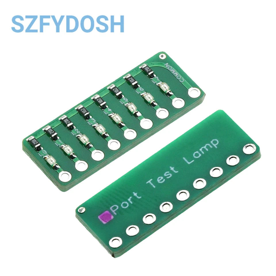 8-сегментный светодиодный индикатор тестовой лампы с USB-портом тестовая лампа