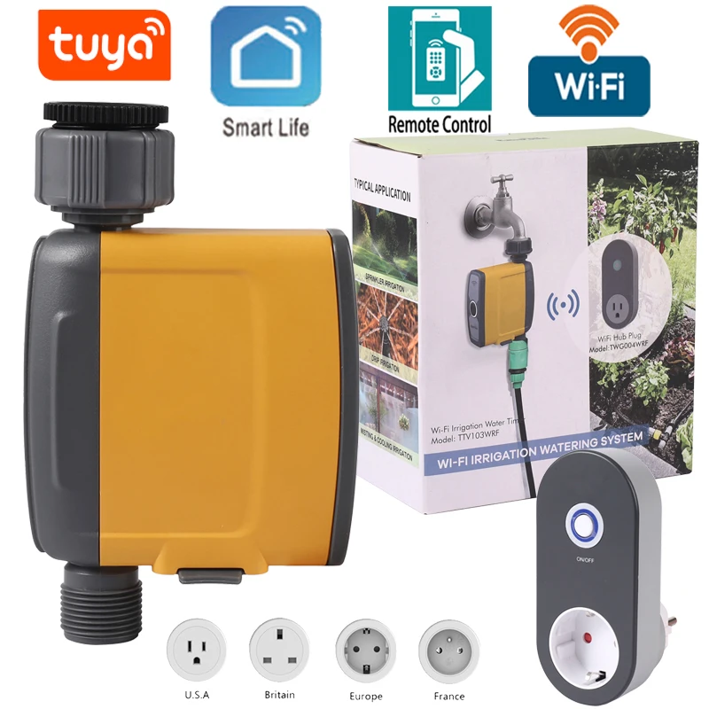 

Система орошения с таймером и датчиком дождя, Wi-Fi