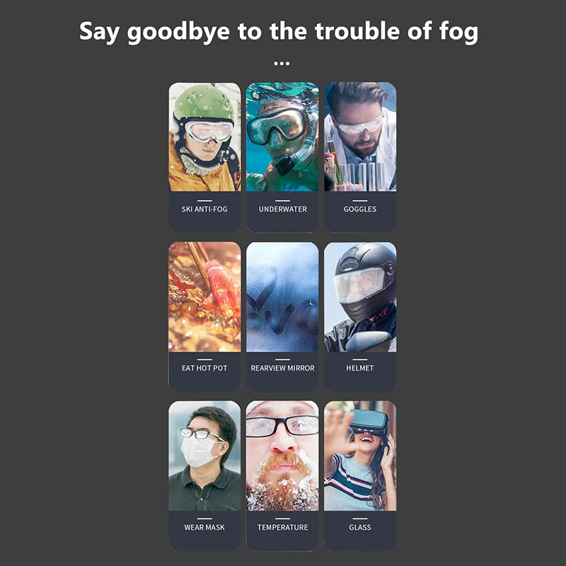 Очки для стекла противотуманный спрей мазок средство очистки автомобильных