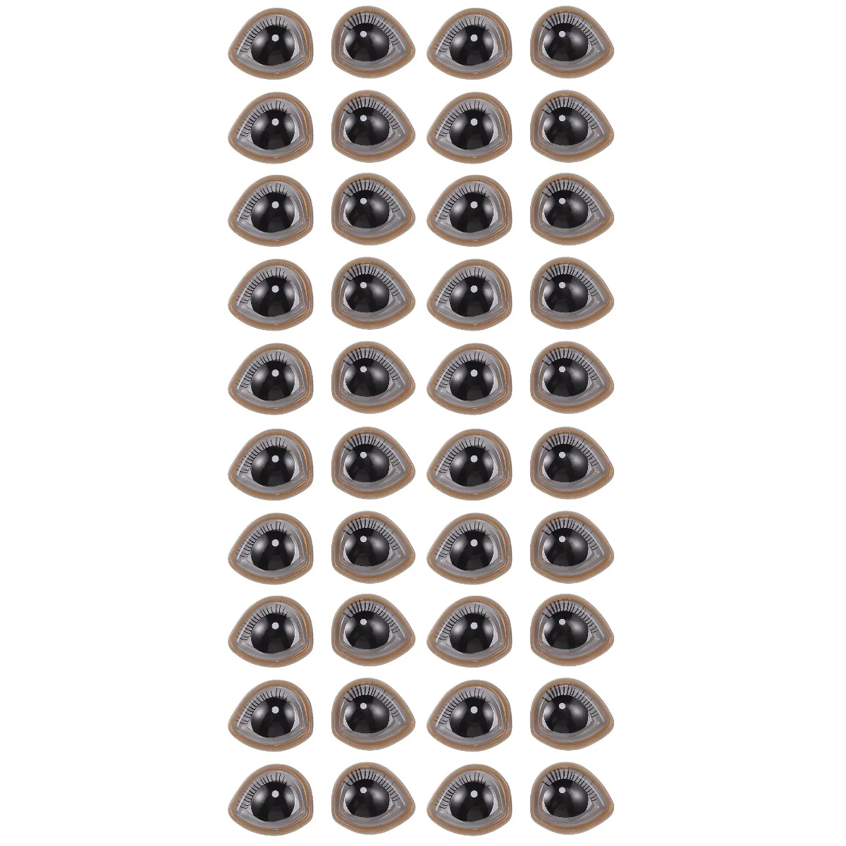 

40 Pcs Eyes Doll Eyes DIY Accessories Lovely Eyes Fake Eyes Plush Doll Eyes