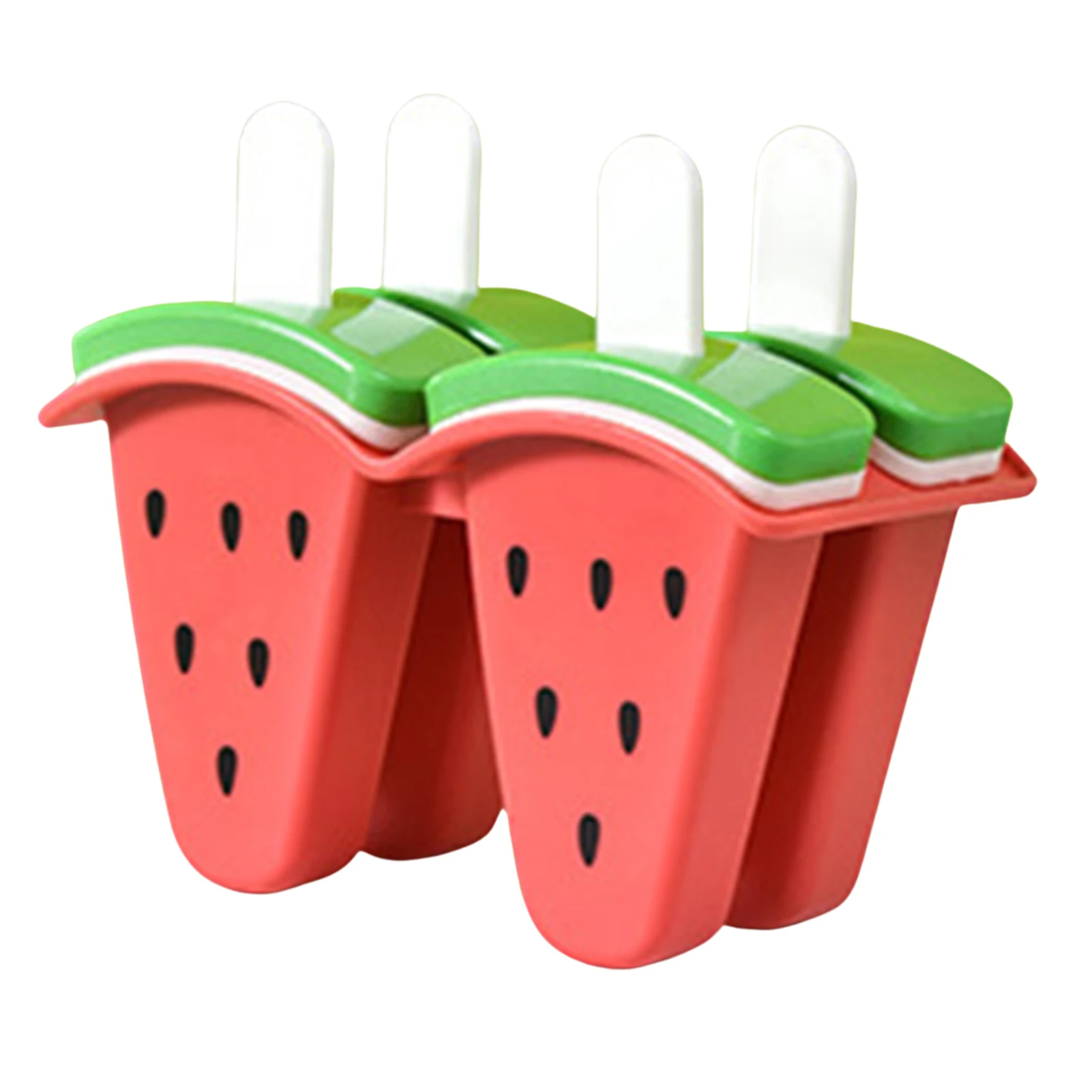 

Ice Mold 4 Pieces Homemade Sicle Molds Shapes PP Frozen Ice Sicle Maker DIY 4 Pieces Sicle Mould One Size Multicolour Ice Mold