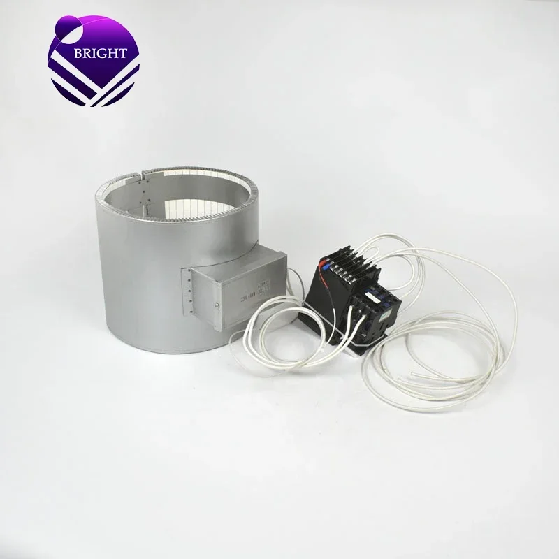 ЯРКИЙ 220 В 1P 4400 Вт 200*200 мм Электрический экструдерный керамический ленточный